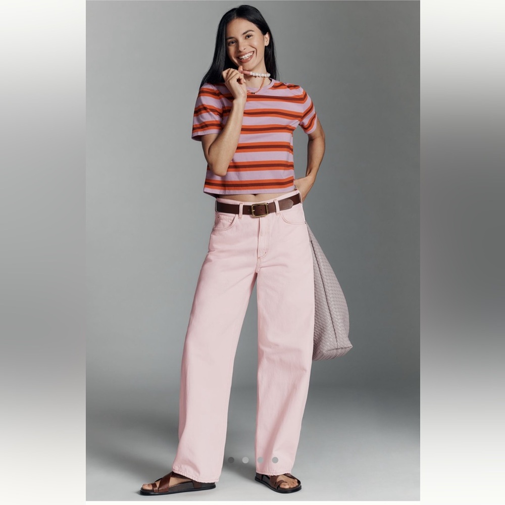 Agolde Low-Curved High Rise Tapered Jeans